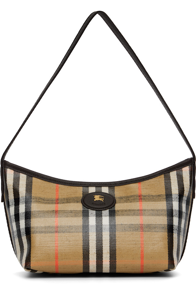 Burberry Бежевая мини-сумка через плечо в стиле «хайлендс»
Burberry Бежевая мини-сумка через плечо в стиле «хайлендс»