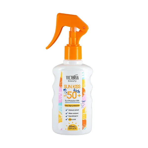 Детское солнцезащитное молочко Sun Kiss Kids 50+ Victoria Beauty, 200 ml
Детское солнцезащитное молочко Sun Kiss Kids 50+ Victoria Beauty, 200 ml
