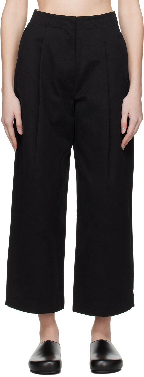 Брюки Дордони Studio Nicholson, черный 
Брюки Дордони Studio Nicholson, черный