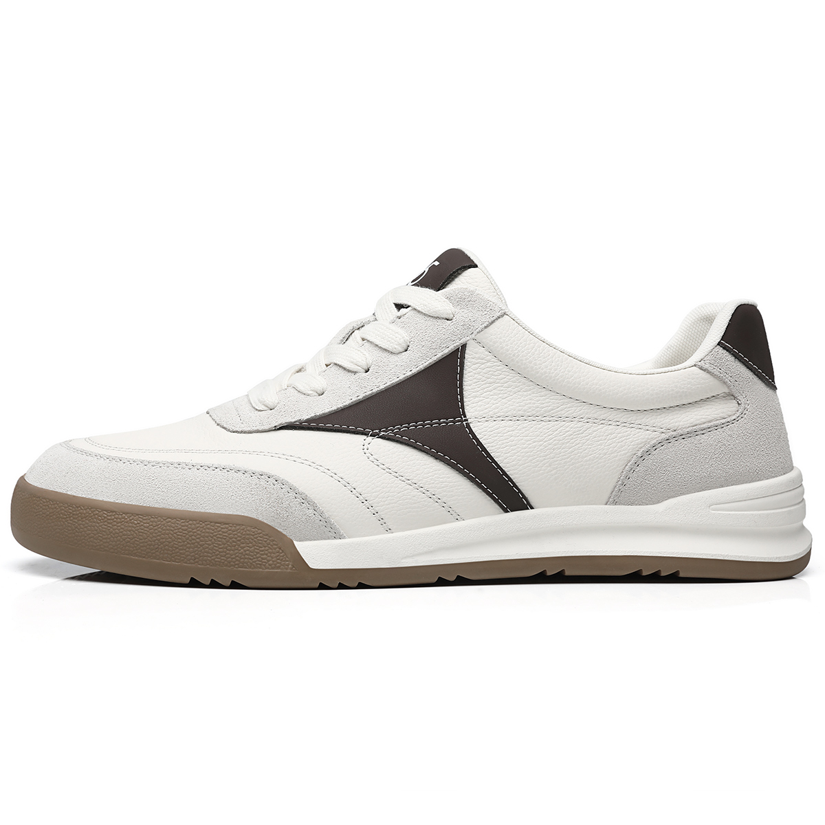 15 MINS Мужские низкие кэжуал кроссовки бело-коричневые, цвет White Brown
15 MINS Мужские низкие кэжуал кроссовки бело-коричневые, цвет White Brown