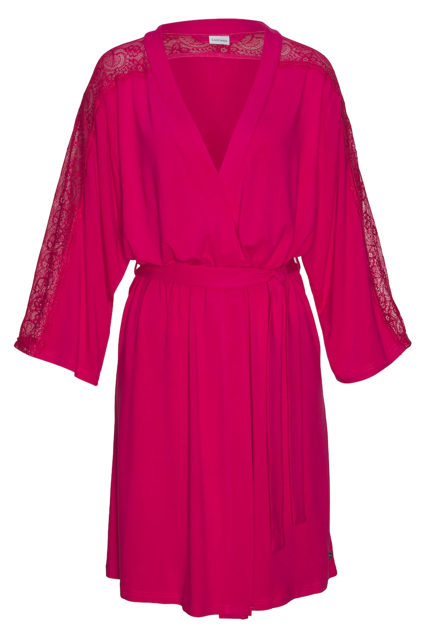Халат LASCANA, розовый
Халат LASCANA, розовый