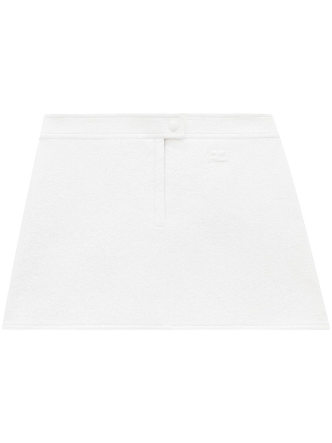 Courrèges мини-юбка А-силуэта, белый
Courrèges мини-юбка А-силуэта, белый