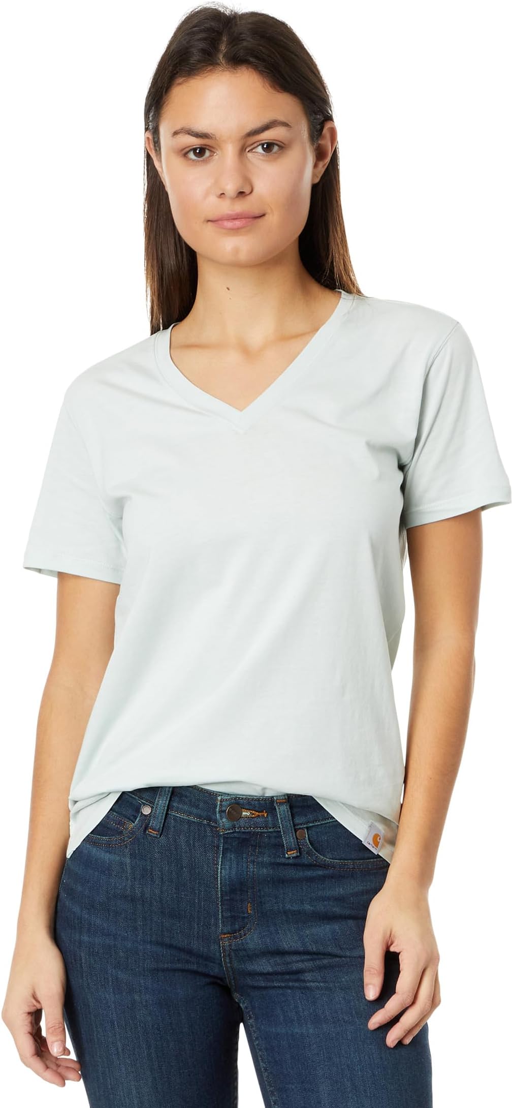 Футболка Carhartt Relaxed Fit Lightweight Short Sleeve V-Neck T-Shirt, цвет Dew Drop
Футболка Carhartt Relaxed Fit Lightweight Short Sleeve V-Neck T-Shirt, цвет Dew Drop