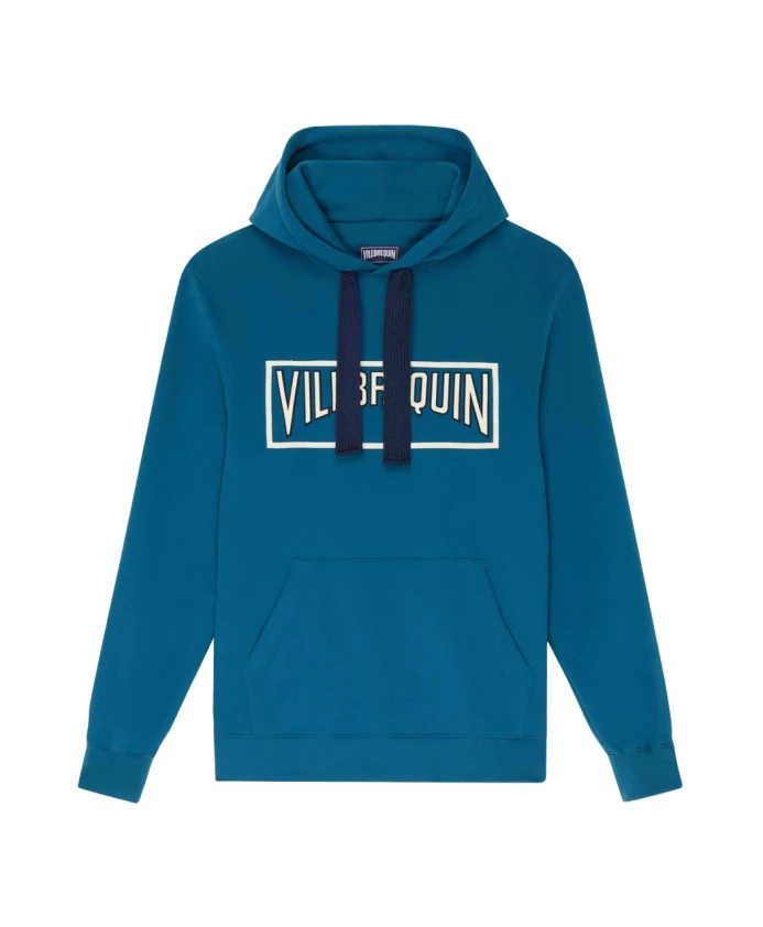 Хлопковая толстовка с капюшоном, однотонная Vilebrequin, синий
Хлопковая толстовка с капюшоном, однотонная Vilebrequin, синий
