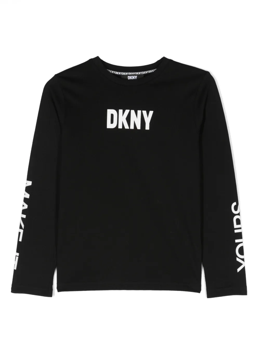 Футболка из органического хлопка с принтом Dkny Kids, черный
Футболка из органического хлопка с принтом Dkny Kids, черный