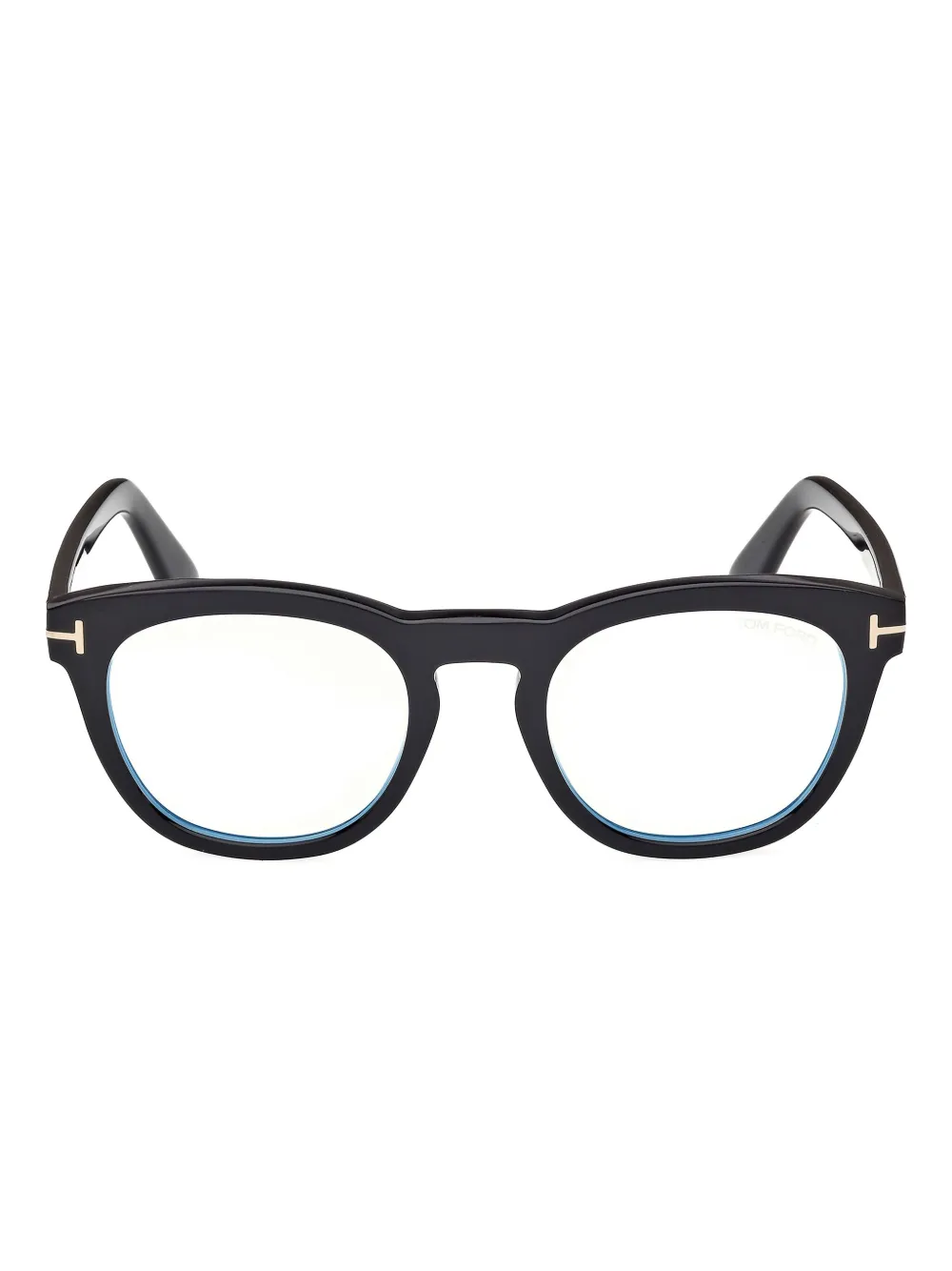 Очки в круглой оправе Tom Ford, черный
Очки в круглой оправе Tom Ford, черный
