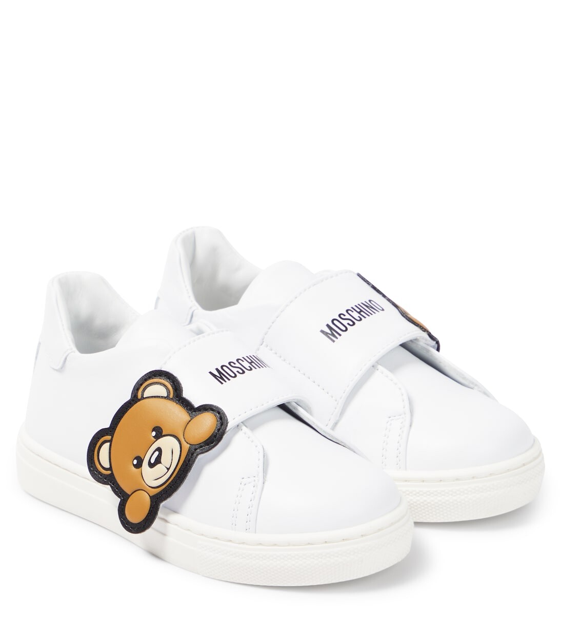 Кожаные кроссовки teddy bear Moschino Kids, белый
Кожаные кроссовки teddy bear Moschino Kids, белый