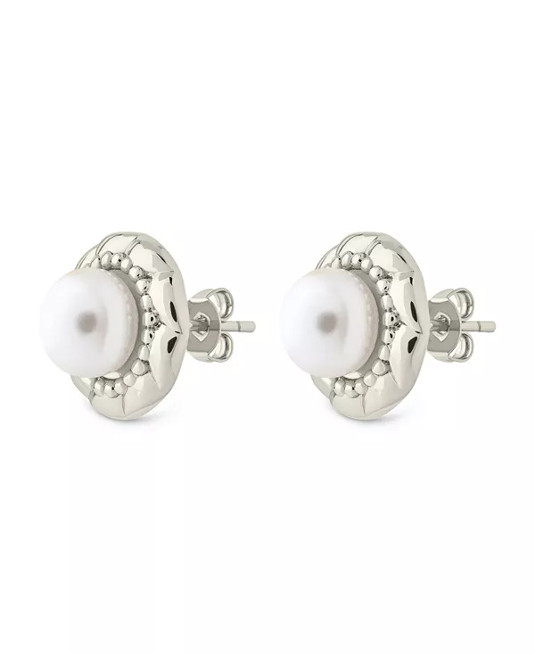 Серьги-Гвоздики из искусственного жемчуга Eudora Sterling Forever, silver
Серьги-Гвоздики из искусственного жемчуга Eudora Sterling Forever, silver
