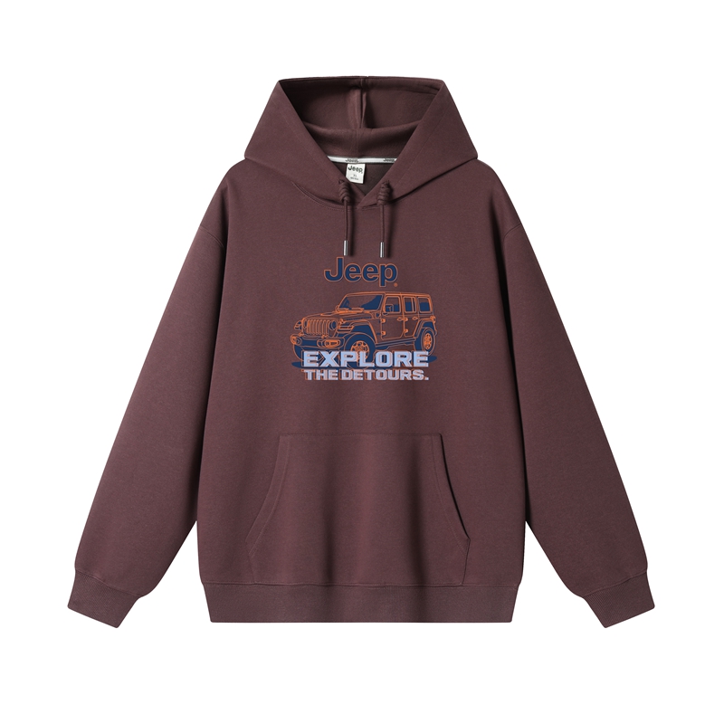 Толстовка мужская с капюшоном Moderate Regular Jeep, коричневый
Толстовка мужская с капюшоном Moderate Regular Jeep, коричневый