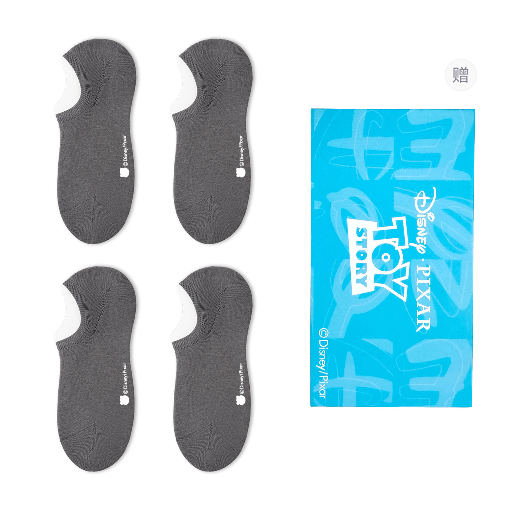 Ноу-шоу носки унисекс шопер 4 шт Disney, темно-серый
Ноу-шоу носки унисекс шопер 4 шт Disney, темно-серый