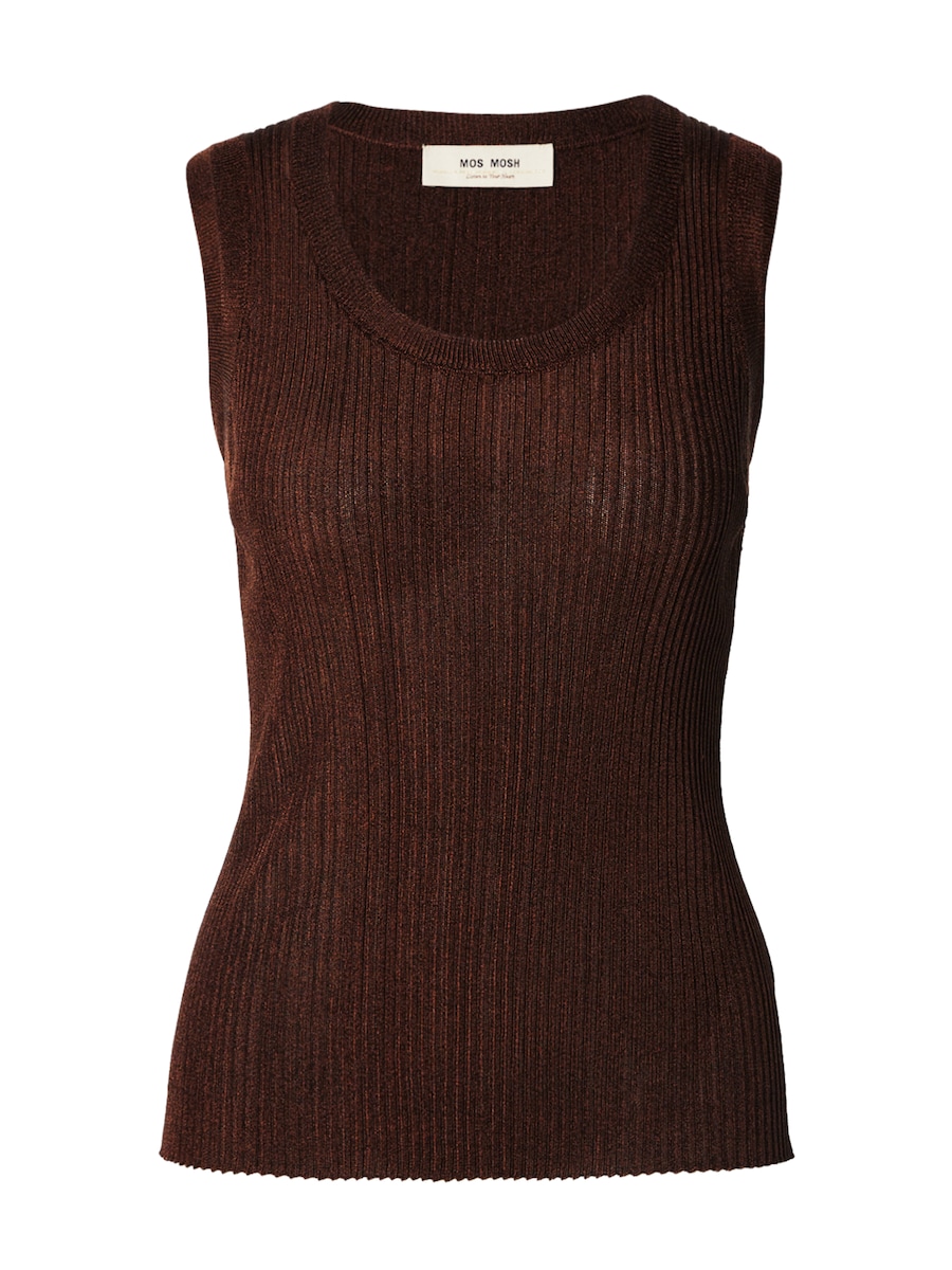 Вязаный топ MOS MOSH, каштаново-коричневый
Вязаный топ MOS MOSH, каштаново-коричневый