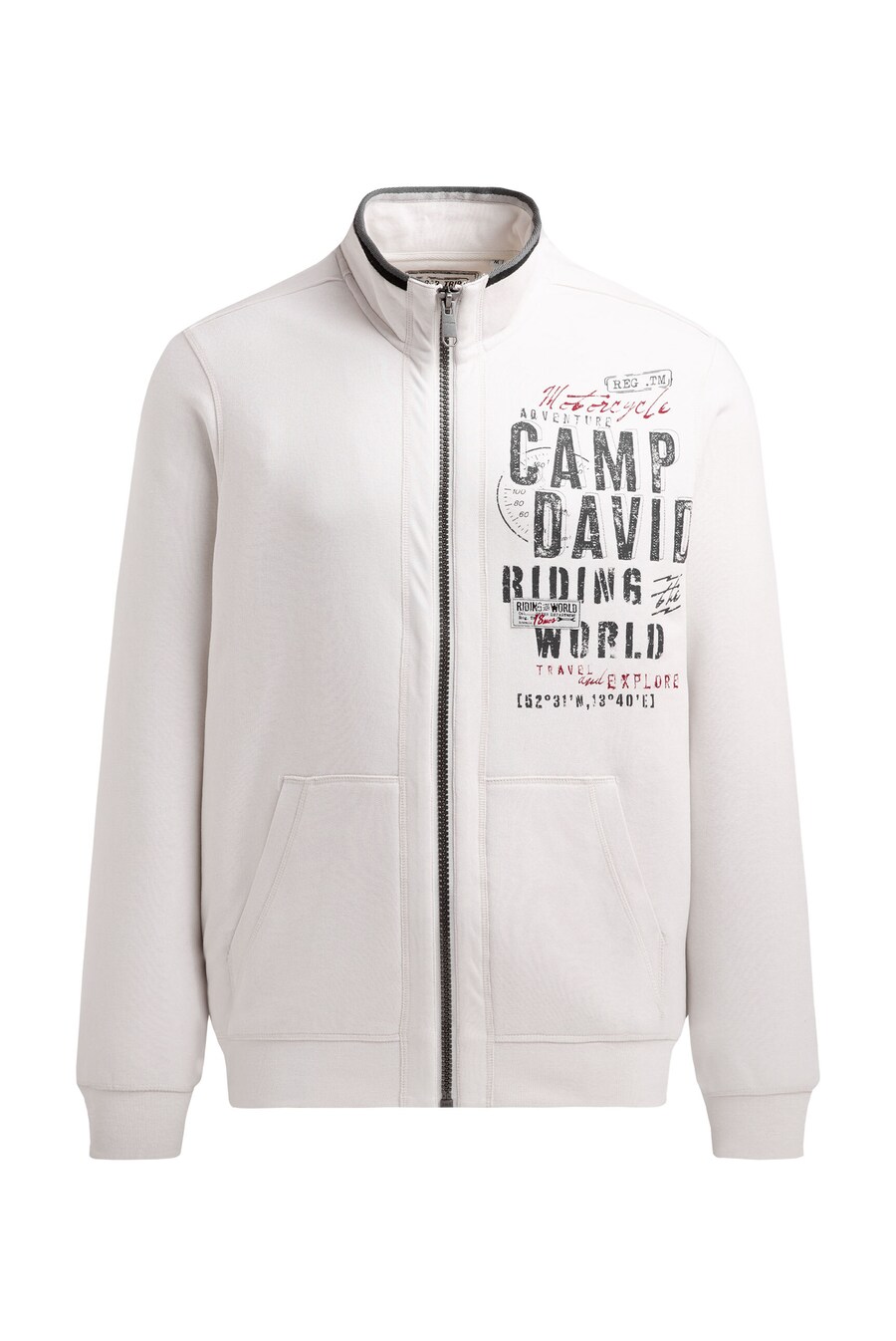 Худи с капюшоном на молнии CAMP DAVID, Dark grey
Худи с капюшоном на молнии CAMP DAVID, Dark grey