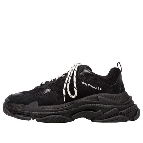 Кроссовки triple s sneaker 'black' Balenciaga, черный 
Кроссовки triple s sneaker 'black' Balenciaga, черный