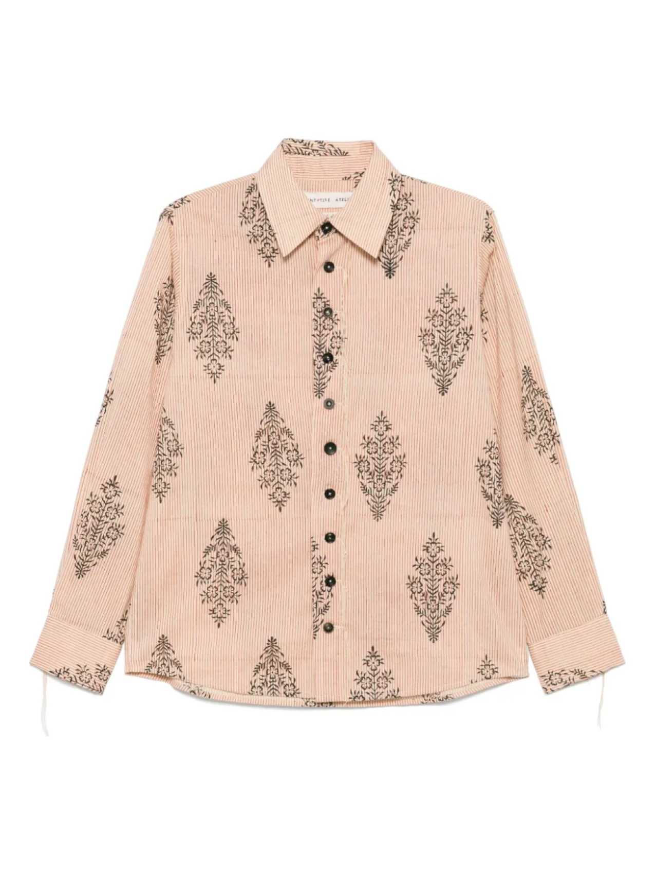 A Tentative Atelier рубашка в полоску, красный
A Tentative Atelier рубашка в полоску, красный