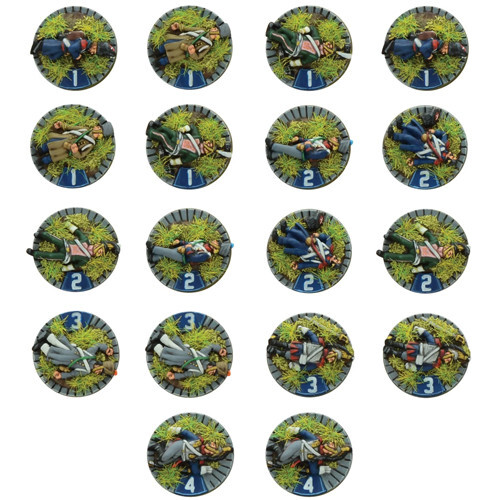 Миниатюра Warlord Games Black Powder Epic Battles: Waterloo - French Casualty Markers
Миниатюра Warlord Games Black Powder Epic Battles: Waterloo - French Casualty Markers
