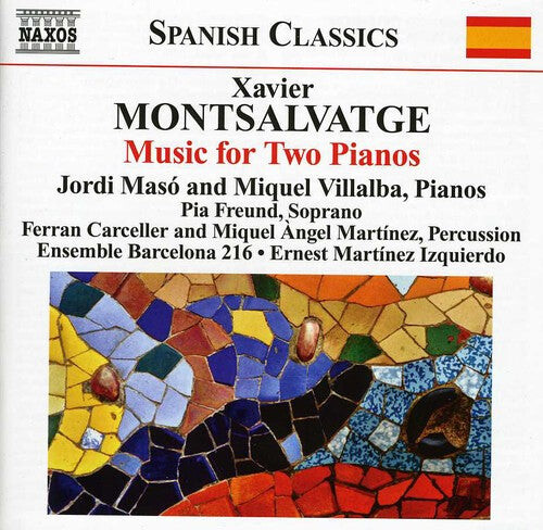 CD диск Montsalvatge / Ensemble Barcelona 216 / Izquierdo: Piano Music: For Two Pianos 3
CD диск Montsalvatge / Ensemble Barcelona 216 / Izquierdo: Piano Music: For Two Pianos 3