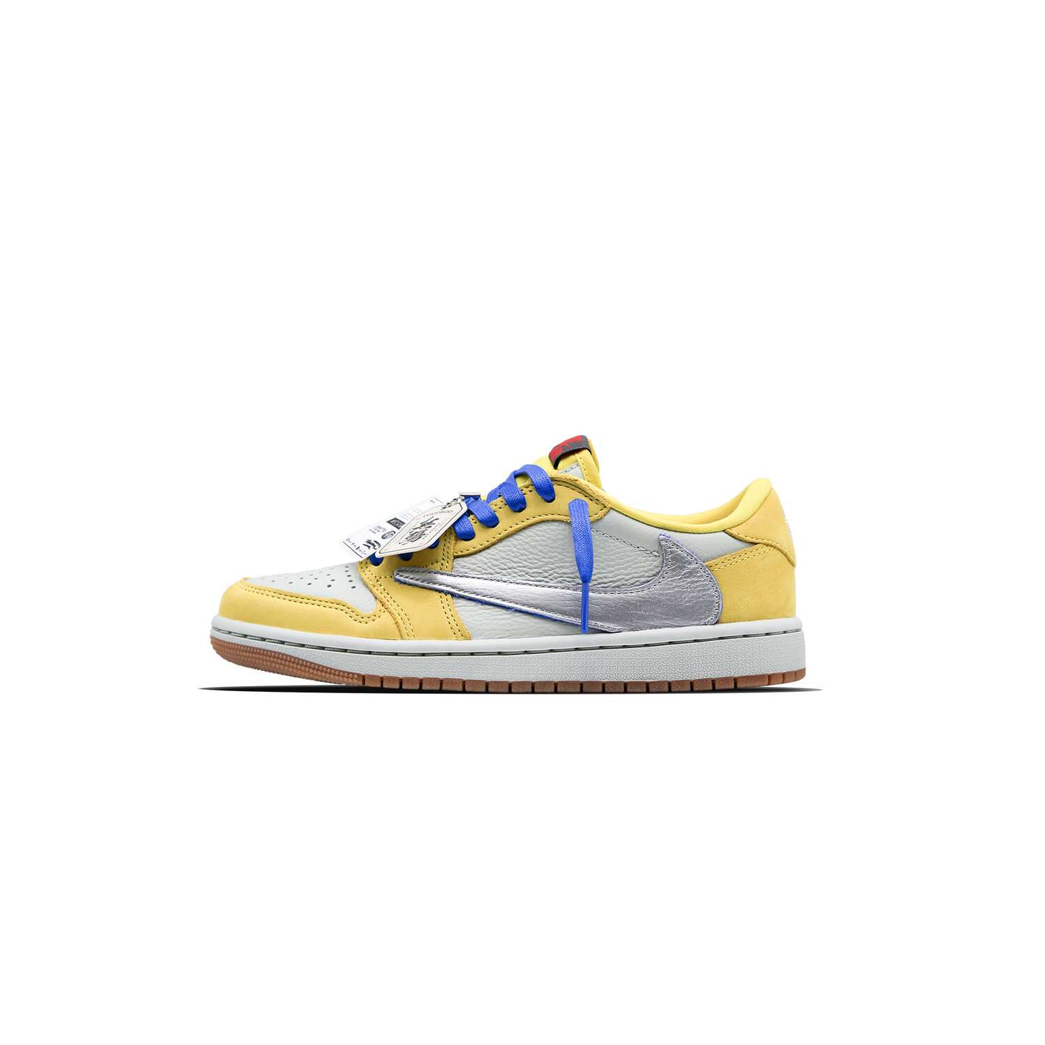 Кроссовки Travis Scott Air Jordan 1 Vintage Basketball Shoes Women's Low-top Yellow/White/Silver, желтый
Кроссовки Travis Scott Air Jordan 1 Vintage Basketball Shoes Women's Low-top Yellow/White/Silver, желтый