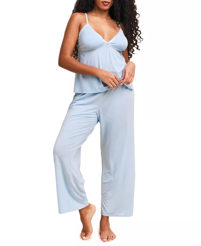 Пижамный комплект Eloisa Plus Size: майка и штаны Adore Me, синий
Пижамный комплект Eloisa Plus Size: майка и штаны Adore Me, синий