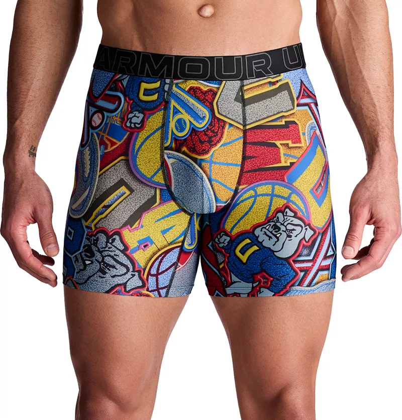 Мужские боксеры Under Armour Performance Tech Mesh 6 дюймов с графическим рисунком, цвет Tech Blue
Мужские боксеры Under Armour Performance Tech Mesh 6 дюймов с графическим рисунком, цвет Tech Blue