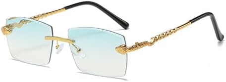 Новые солнцезащитные очки Polygon Rimless Sunglasses 2023 года для женщин, ретро-стиль с змеиным узором, прозрачные очки для мужчин, защита от УФ-излучения UV400 MTZJH, Green Gradient
Новые солнцезащитные очки Polygon Rimless Sunglasses 2023 года для женщин, ретро-стиль с змеиным узором, прозрачные очки для мужчин, защита от УФ-излучения UV400 MTZJH, Green Gradient
