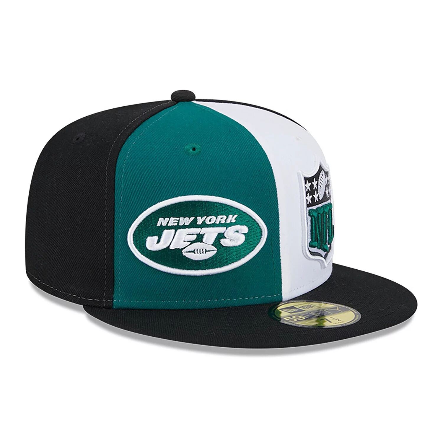 Мужская кепка New Era зелено-черная New York Jets 2023 Sideline 59FIFTY
Мужская кепка New Era зелено-черная New York Jets 2023 Sideline 59FIFTY