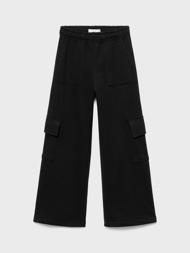 Детские хлопковые карго-брюки Mango, Black
Детские хлопковые карго-брюки Mango, Black