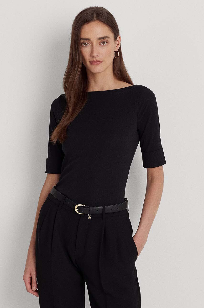 Футболка Лорен Ральф Лорен Lauren Ralph Lauren, черный
Футболка Лорен Ральф Лорен Lauren Ralph Lauren, черный