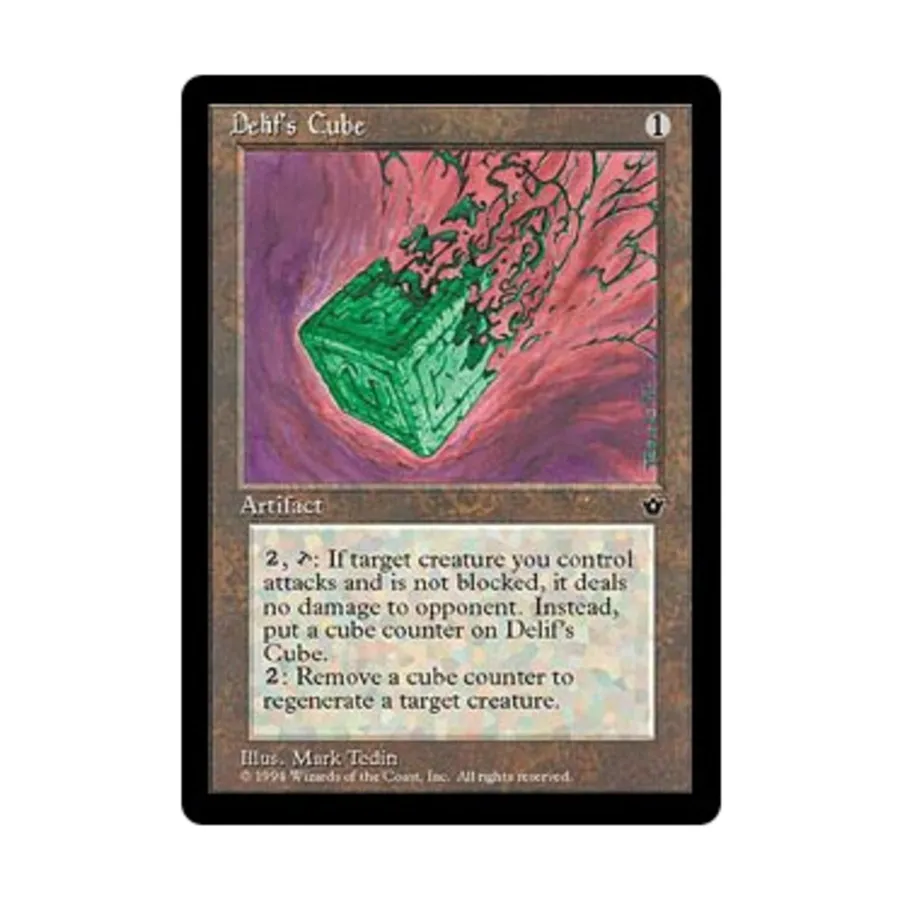 CCG Куб Делифа (U1), MTG - Fallen Empires
CCG Куб Делифа (U1), MTG - Fallen Empires