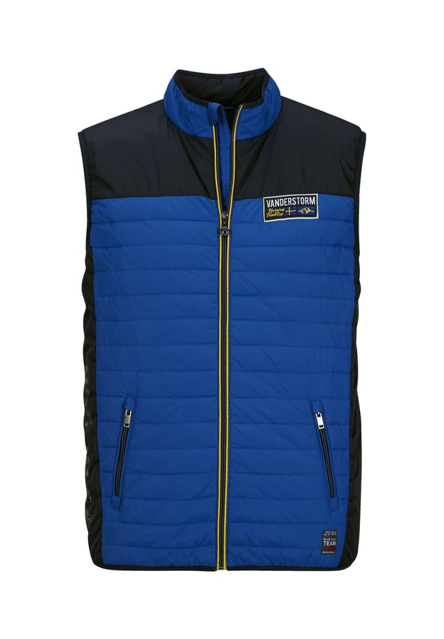 Стеганый жилет koldewin Jan Vanderstorm, синий
Стеганый жилет koldewin Jan Vanderstorm, синий
