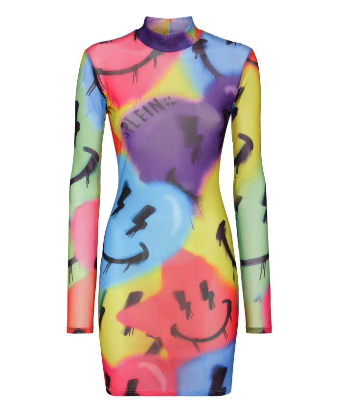 Мини-Платье ls улыбка Philipp Plein, мультиколор
Мини-Платье ls улыбка Philipp Plein, мультиколор