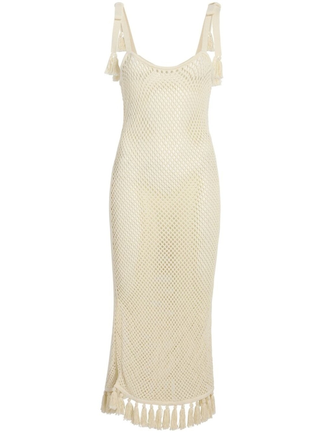 Cinq A Sept пляжное платье миди Kerry, нейтральный цвет 
Cinq A Sept пляжное платье миди Kerry, нейтральный цвет