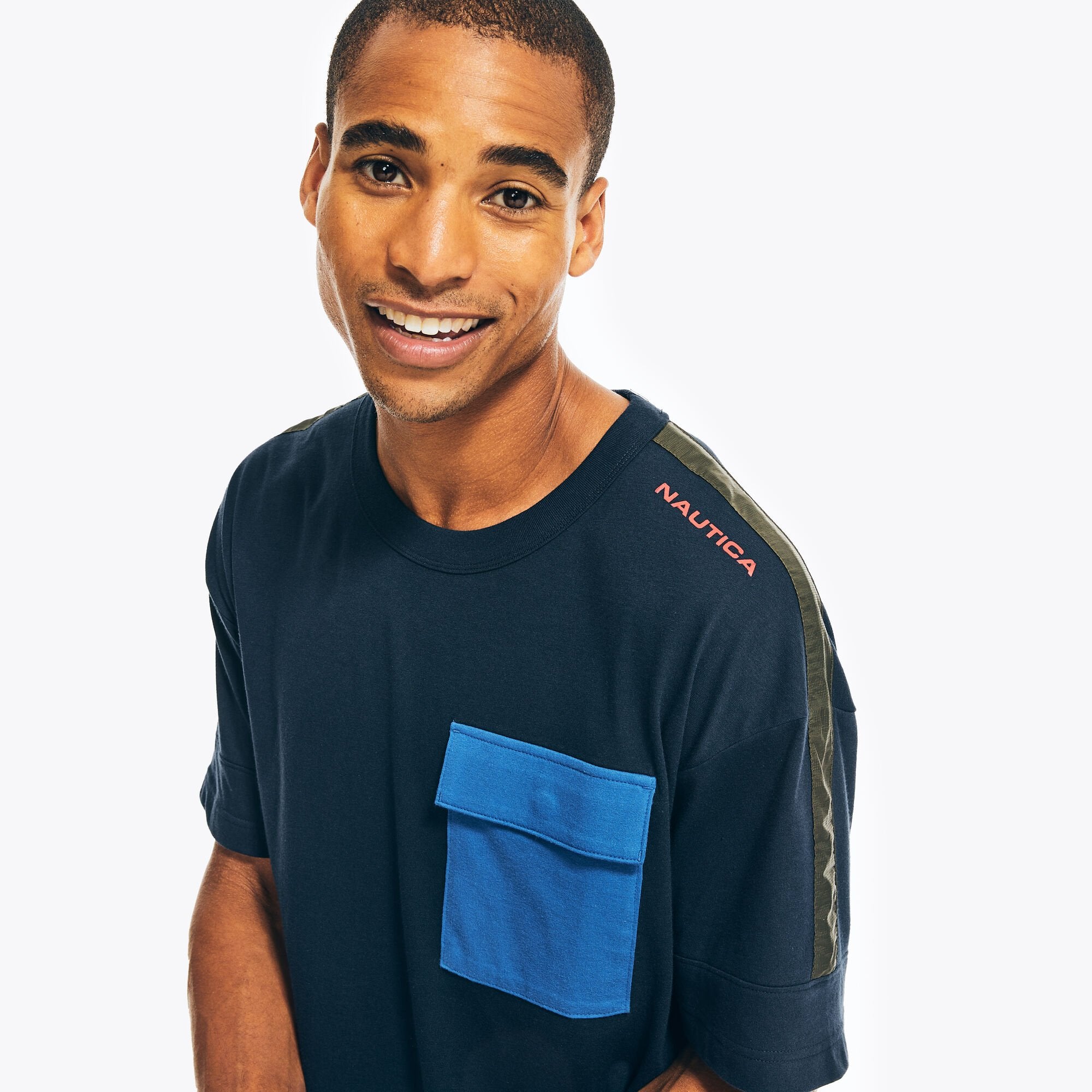 Футболка мужская Nautica с карманом, темно-синий
Футболка мужская Nautica с карманом, темно-синий