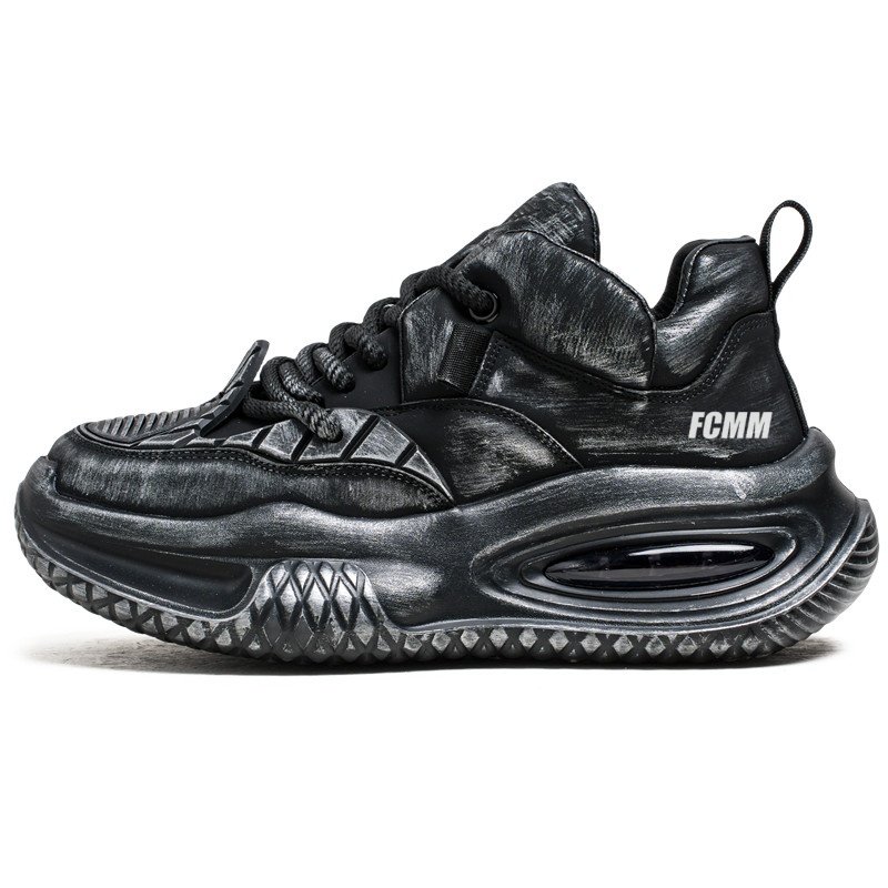 FCMM Мужские черные массивные кроссовки лоу-топ, цвет Black
FCMM Мужские черные массивные кроссовки лоу-топ, цвет Black
