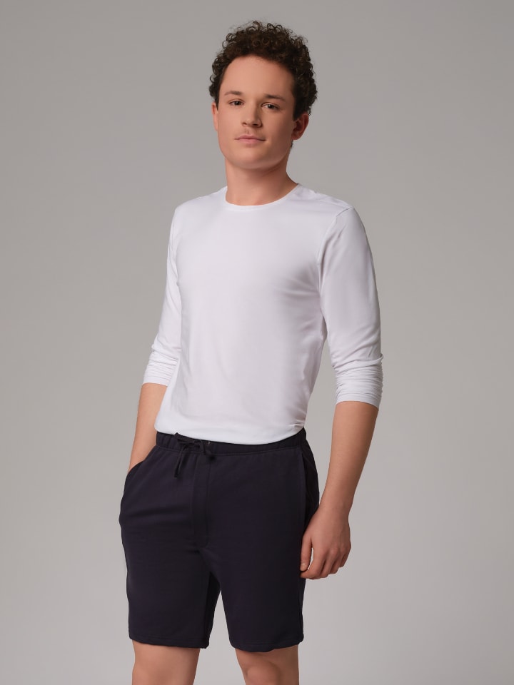 Шорты темно-синего цвета comazo
Шорты темно-синего цвета comazo