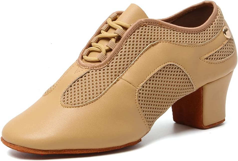 Латиноамериканские танцевальные туфли для женщин с шнуровкой, для бальных и современных танцев, сальсы, для обучения, практики и профессиональных выступлений, с низким каблуком 4 см Vcixxvce, коричневый
Латиноамериканские танцевальные туфли для женщин с шнуровкой, для бальных и современных танцев, сальсы, для обучения, практики и профессиональных выступлений, с низким каблуком 4 см Vcixxvce, коричневый