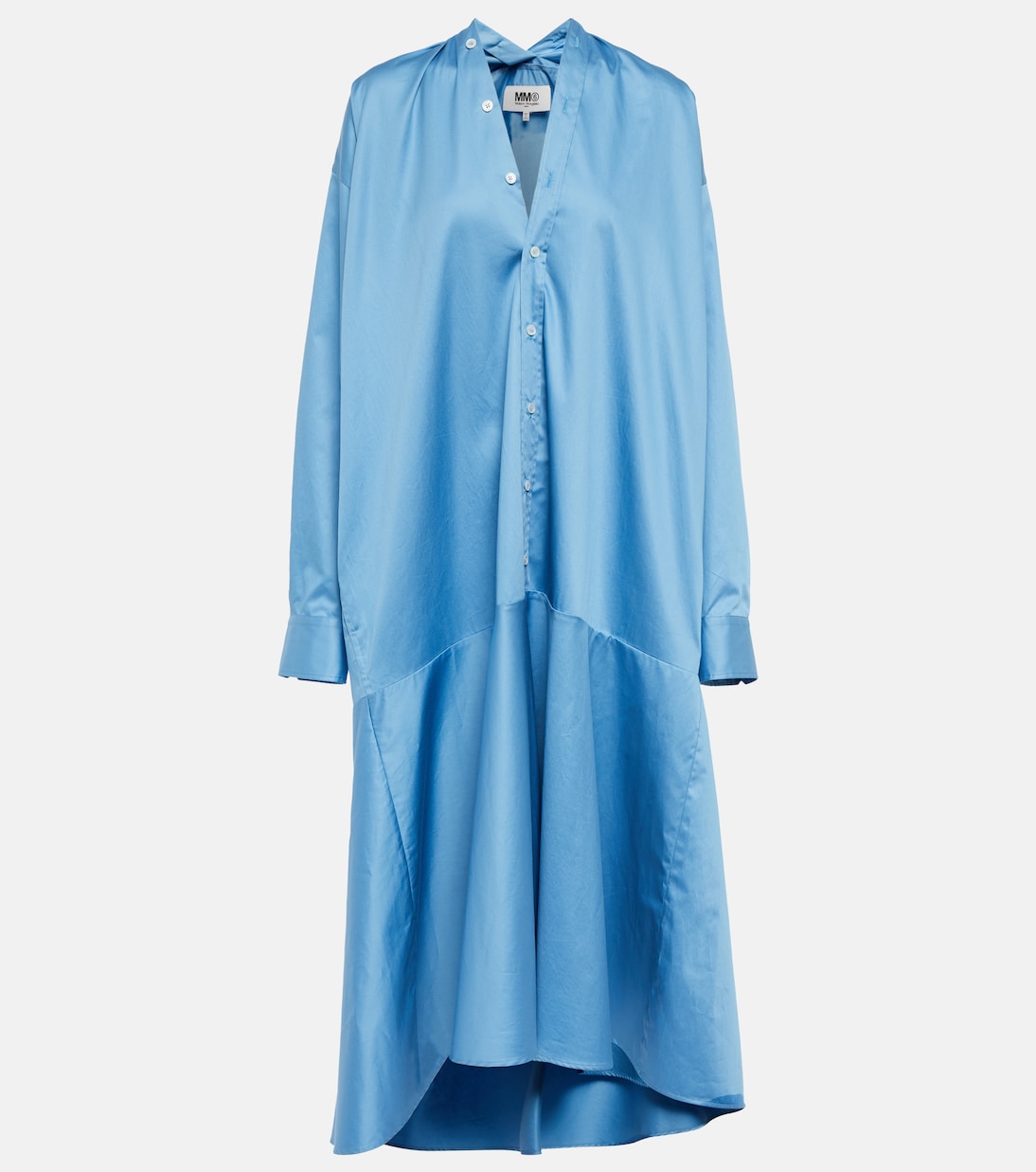 Платье миди из хлопка MM6 Maison Margiela, Prussian Blue
Платье миди из хлопка MM6 Maison Margiela, Prussian Blue