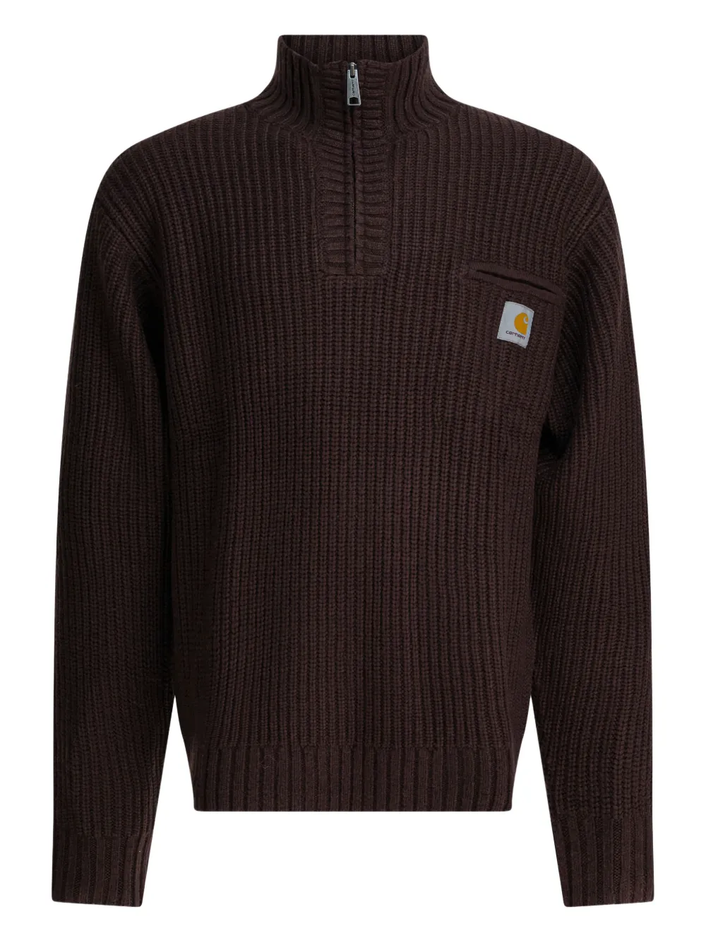 Рифленый свитер на молнии Detroit Carhartt Wip, коричневый
Рифленый свитер на молнии Detroit Carhartt Wip, коричневый
