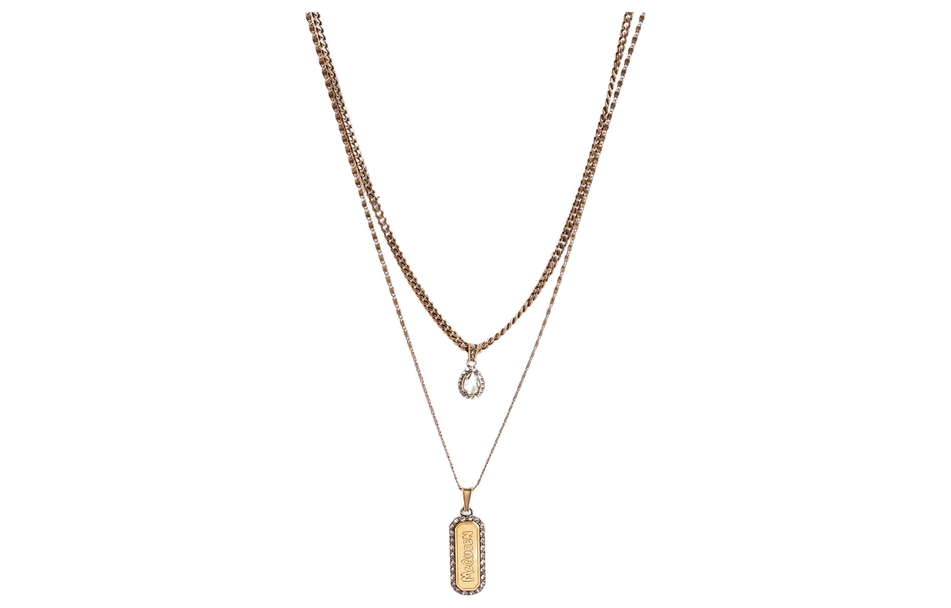 Унисекс металлическое ожерелье Metallic Alexander McQueen, металлический
Унисекс металлическое ожерелье Metallic Alexander McQueen, металлический