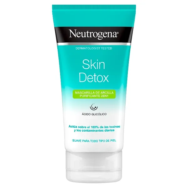 Маска против загрязнения Skin Detox Mascarilla Arcilla Purificante Neutrogena, 150 ml
Маска против загрязнения Skin Detox Mascarilla Arcilla Purificante Neutrogena, 150 ml