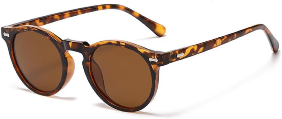 Ретро круглые поляризованные солнцезащитные очки 2027 года для женщин, модные, с заклепками, защита от УФ-излучения UV400, панк-очки темно-зеленого цвета для мужчин MTZJH, Leopard Tea
Ретро круглые поляризованные солнцезащитные очки 2027 года для женщин, модные, с заклепками, защита от УФ-излучения UV400, панк-очки темно-зеленого цвета для мужчин MTZJH, Leopard Tea