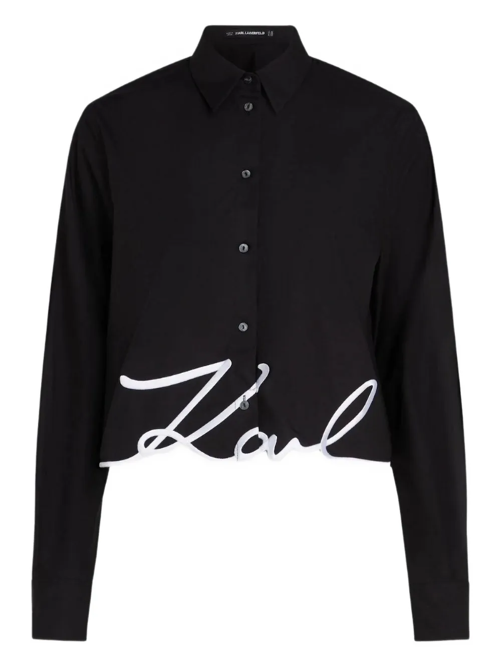 Вышитая рубашка KARL LAGERFELD, черный
Вышитая рубашка KARL LAGERFELD, черный