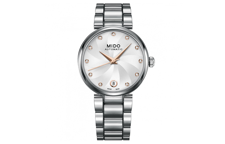 MIDO Часы Baroncelli Automatic Mechanical Movement Women's Watch 33mm White Dial Stainless Steel Case Stainless Steel Strap, Silver
MIDO Часы Baroncelli Automatic Mechanical Movement Women's Watch 33mm White Dial Stainless Steel Case Stainless Steel Strap, Silver