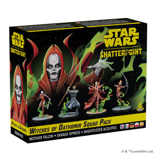 Настольная игра Witches Of Dathomir (Mother Talzin) Squad Pack: Star Wars Shatterpoint
Настольная игра Witches Of Dathomir (Mother Talzin) Squad Pack: Star Wars Shatterpoint