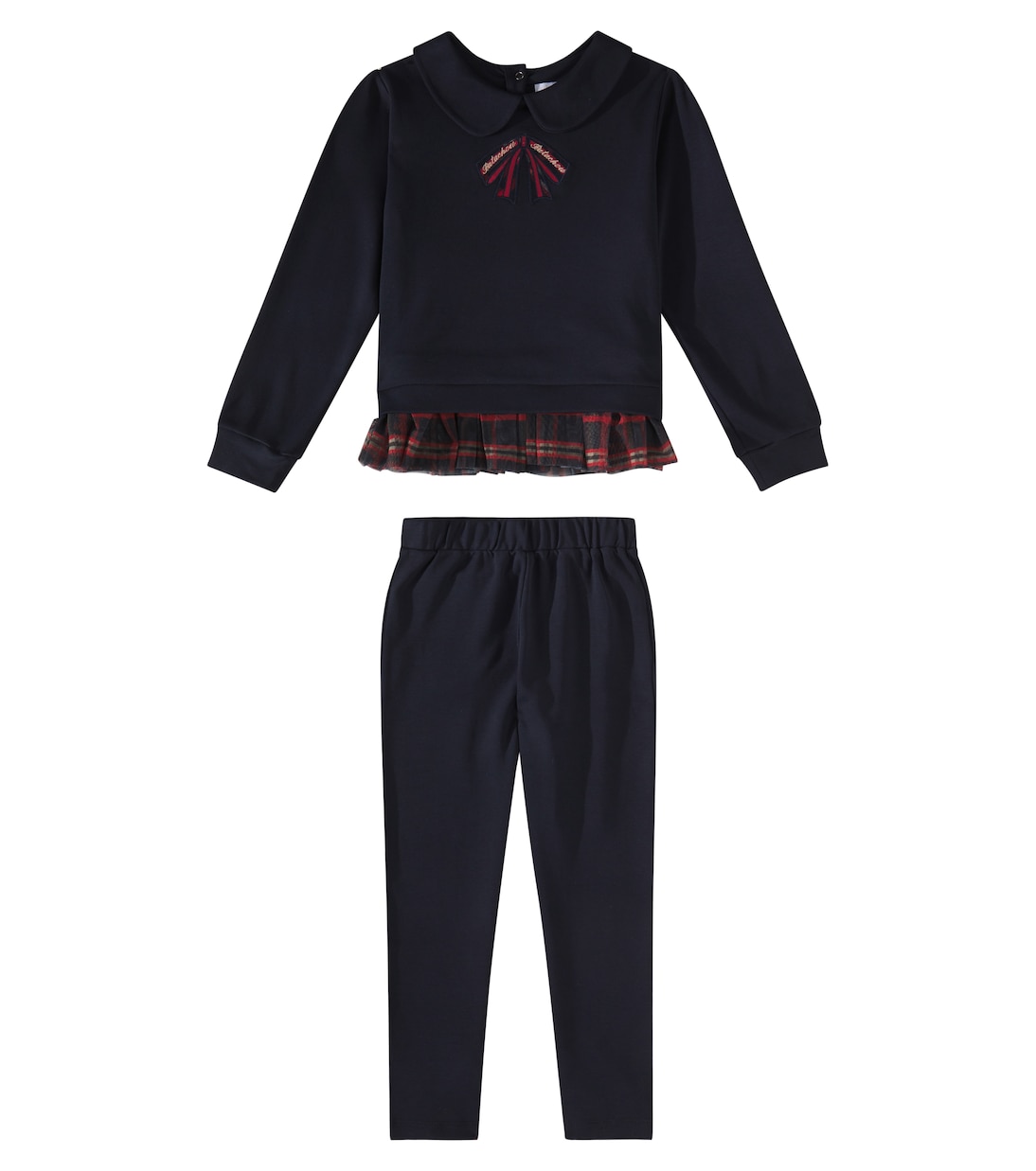 Комплект из хлопкового топа и леггинсов Patachou, Marine
Комплект из хлопкового топа и леггинсов Patachou, Marine