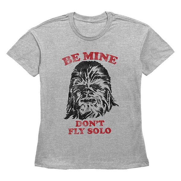Футболка с принтом Chewbacca "Be Mine, Don't Fly Solo" Star Wars
Футболка с принтом Chewbacca "Be Mine, Don't Fly Solo" Star Wars