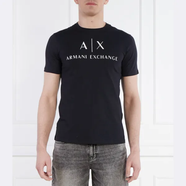 Облегающая футболка Armani Exchange, синий
Облегающая футболка Armani Exchange, синий
