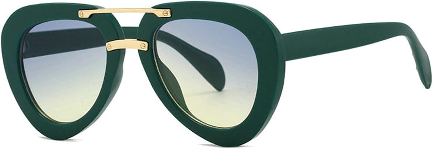 Солнцезащитные очки Helena Oversized Oval для женщин и мужчин, модель 2025, роскошные винтажные очки-пилот с градиентным переходом цвета, очки для активного отдыха, C4
Солнцезащитные очки Helena Oversized Oval для женщин и мужчин, модель 2025, роскошные винтажные очки-пилот с градиентным переходом цвета, очки для активного отдыха, C4