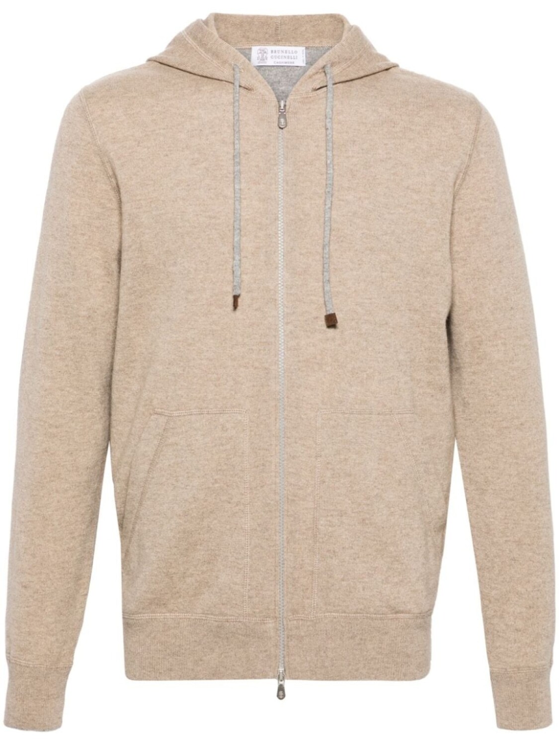 Brunello Cucinelli кашемировое худи тонкой вязки, коричневый
Brunello Cucinelli кашемировое худи тонкой вязки, коричневый