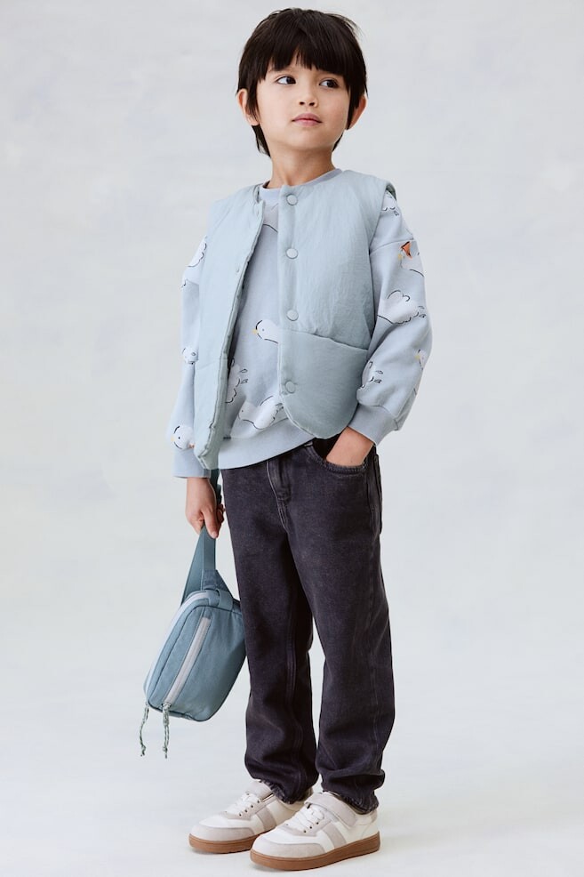 Двусторонний вельветовый жилет H&M, синий
Двусторонний вельветовый жилет H&M, синий