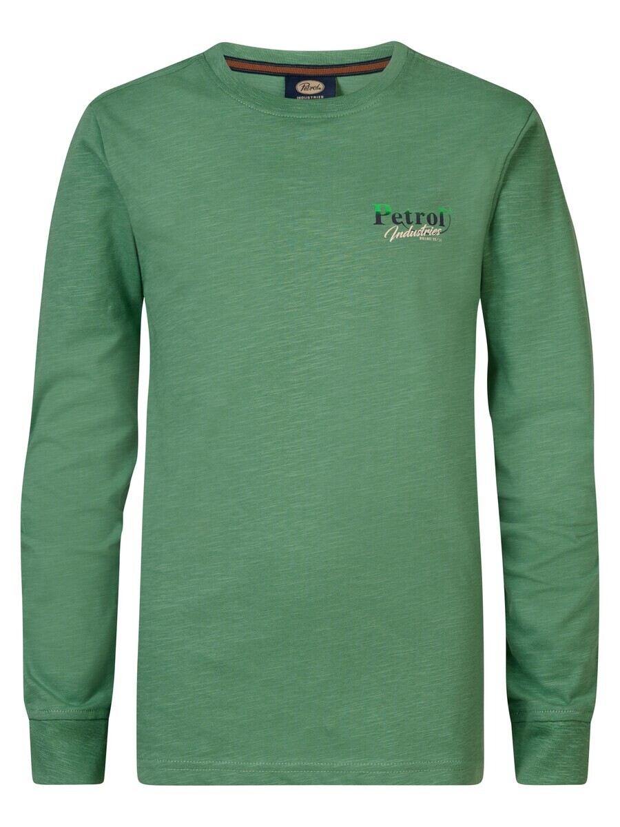 Лонгслив Petrol Industries Dalton, зеленый/лайм/ель 
Лонгслив Petrol Industries Dalton, зеленый/лайм/ель